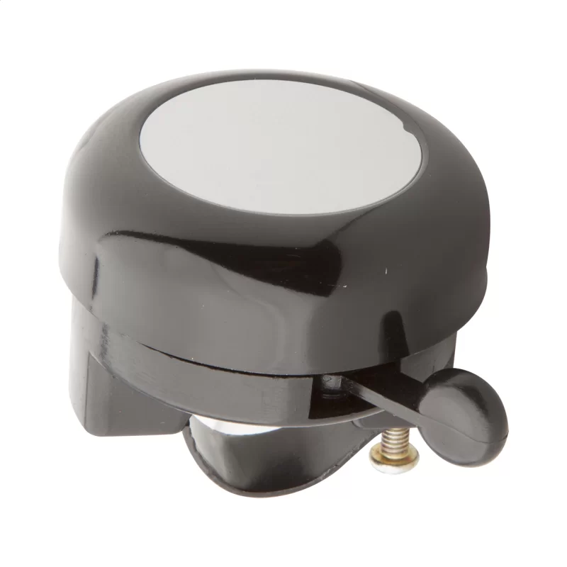 zvonek na kolo černá — reklamní předmět s vlastním potiskem zvonek na kolo černá s potiskem loga