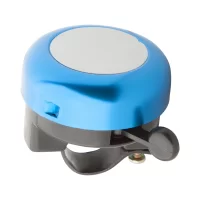 zvonek na kolo modrá s potiskem loga