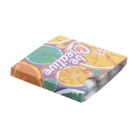 žvýkačka na zakázku bílá s potiskem loga