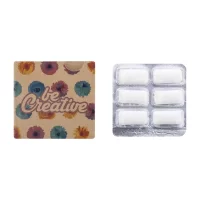 žvýkačka na zakázku přírodní s potiskem loga - foto 2