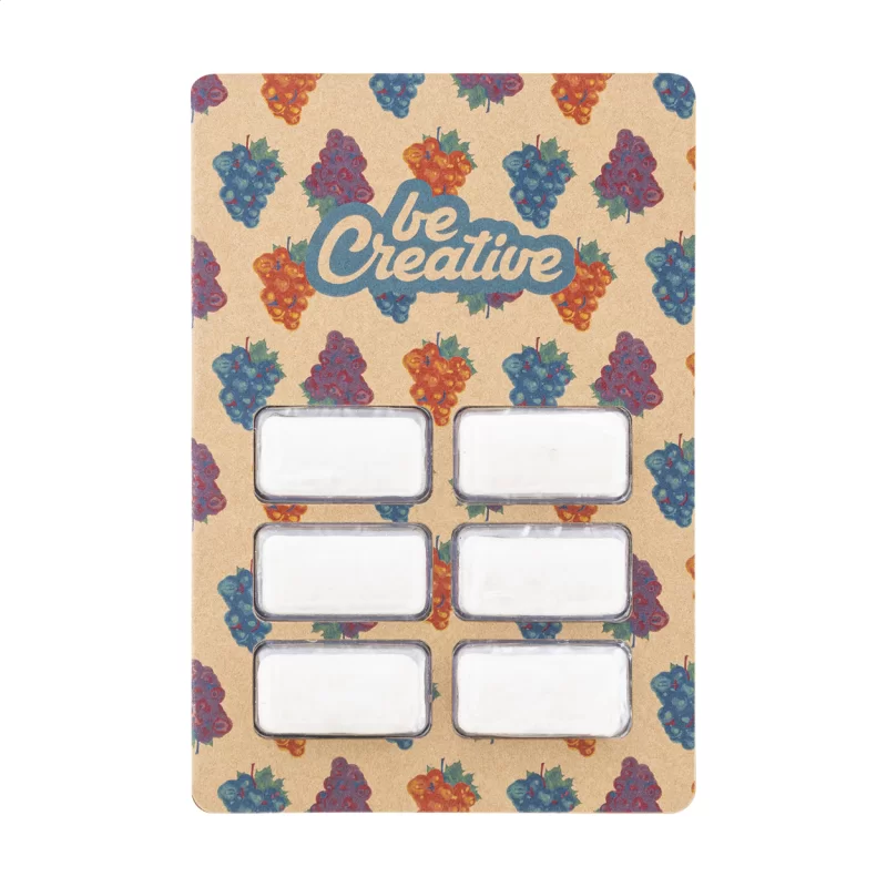 žvýkačky na zakázku přírodní — reklamní předmět s vlastním potiskem žvýkačky na zakázku přírodní s potiskem loga