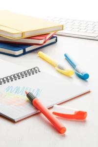 zvýrazňovač oranžová s potiskem loga - foto 3