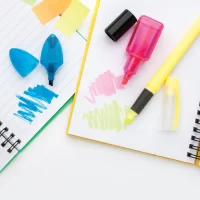 zvýrazňovač žlutá s potiskem loga - foto 3