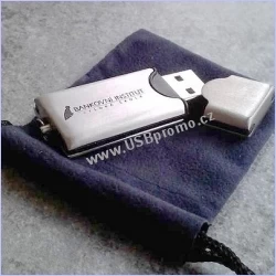 Kovová USB fleška pro reklamní gravírování