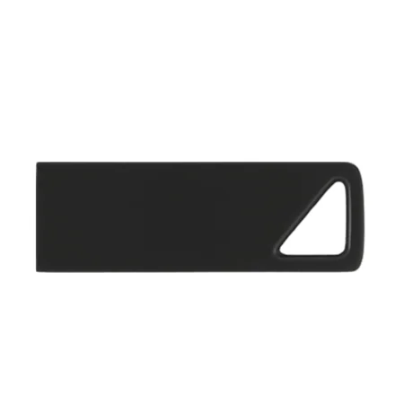 černý kovový reklamní flash disk, obvykle skladem v EU