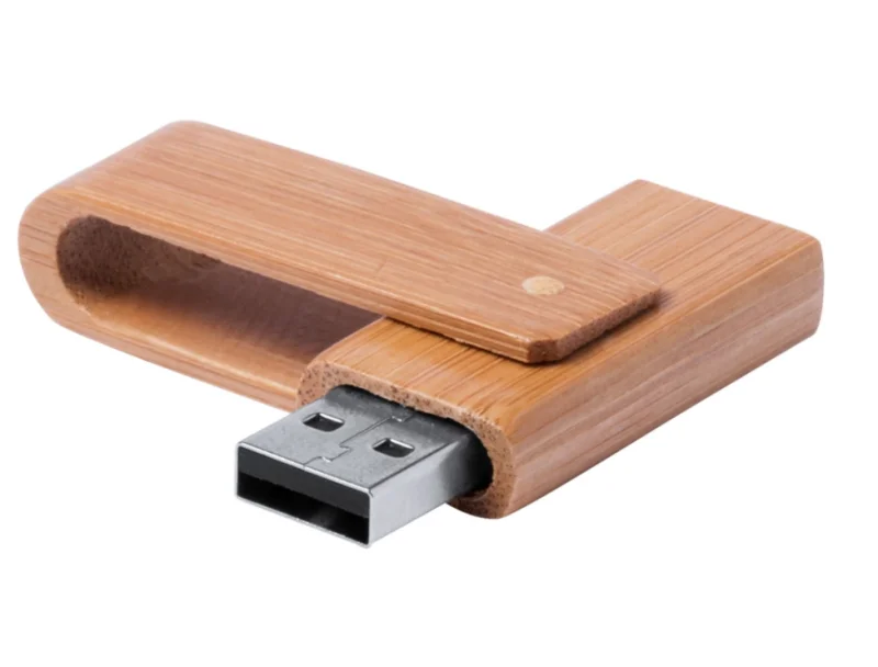 dřevěný reklamní flash disk, obvykle skladem v EU