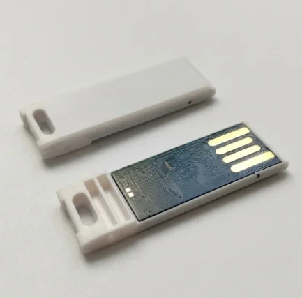 mini USB disk pro potisk - část z USB vizitky
