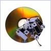 srovnání velikosti mini USB s CD