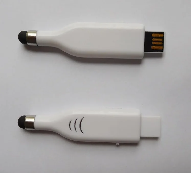 plastový USB stylus pro reklamní potisk, i plnobarevně