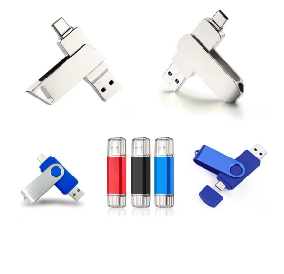 USB disky s dvěmi konektory. USB A + type C - Ukázka oblíbených modelů 2v1. Flash disky s konektorem USBTypeC navíc. Označíme ...