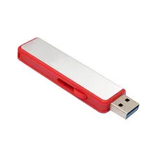 Vysouvací flash disk pro reklamní potisk - Flash USB disk s velkou plochou vhodný pro potisk dlouhou grafikou. Plast je dos...