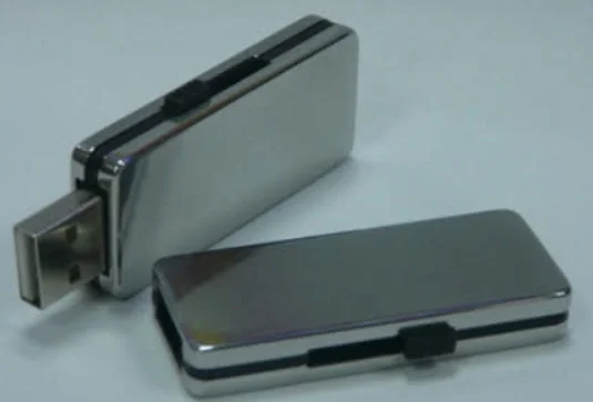 Výsuvný kovový USB flash disk, pro reklamní laser výsuvný kovový USB flash disk, pro reklamní laser