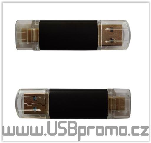 USB disky pro reklamní potisk, 2 konektory