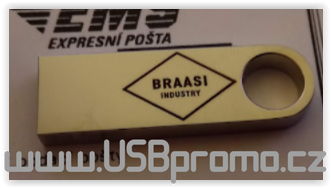 reklamní USB MK1, ukázka tmavého laseru v ČR