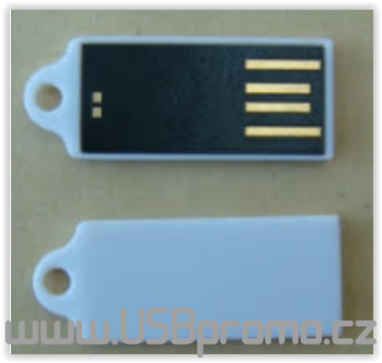 mini reklamní plastový flash disk pro potisk