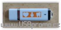 Ukázka potisku USB pro zubařskou ordinaci