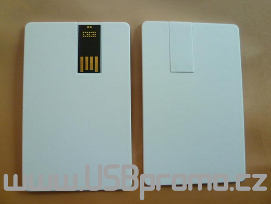 Provedení reklamních USB karet s viditelnými kontakty