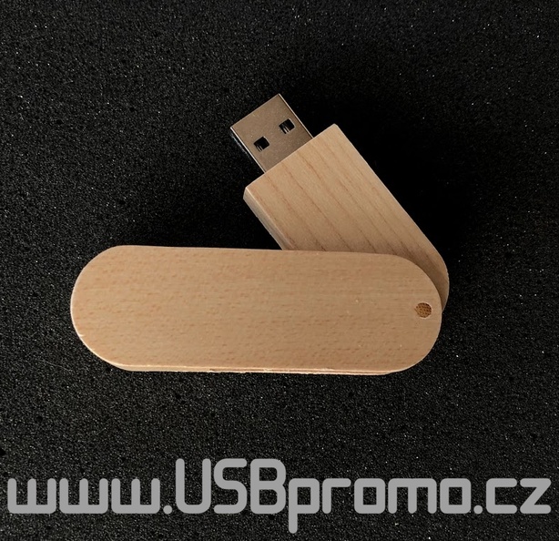 Dřevěný flash disk pro velká reklamní loga