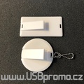 kulatá a obdélníková varianta reklamní USB karty