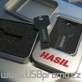 USB klíč+logo laserem, krabička s reklamním potiskem