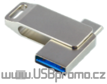 reklamní flash disk USB3.0+USB type C