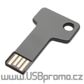 černý reklamní USB klíč, obvykle skladem pro potisk v EU