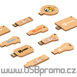 Reklamní USB flash disky s potiskem i s gravírováním laserem.